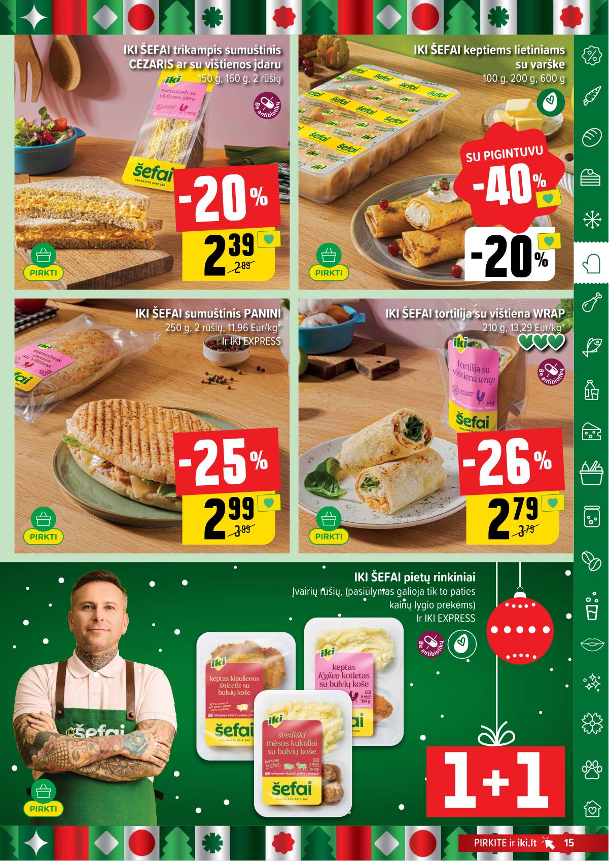 Iki - IKI akcijų leidinys 15 puslapis