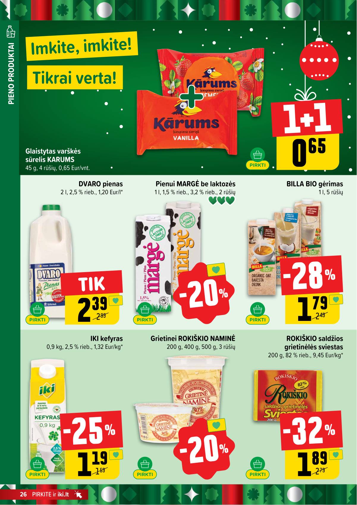 Iki - IKI akcijų leidinys 26 puslapis