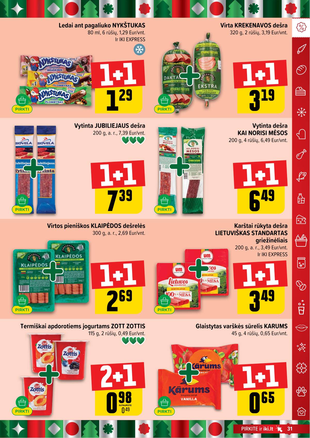 Iki - IKI akcijų leidinys 31 puslapis