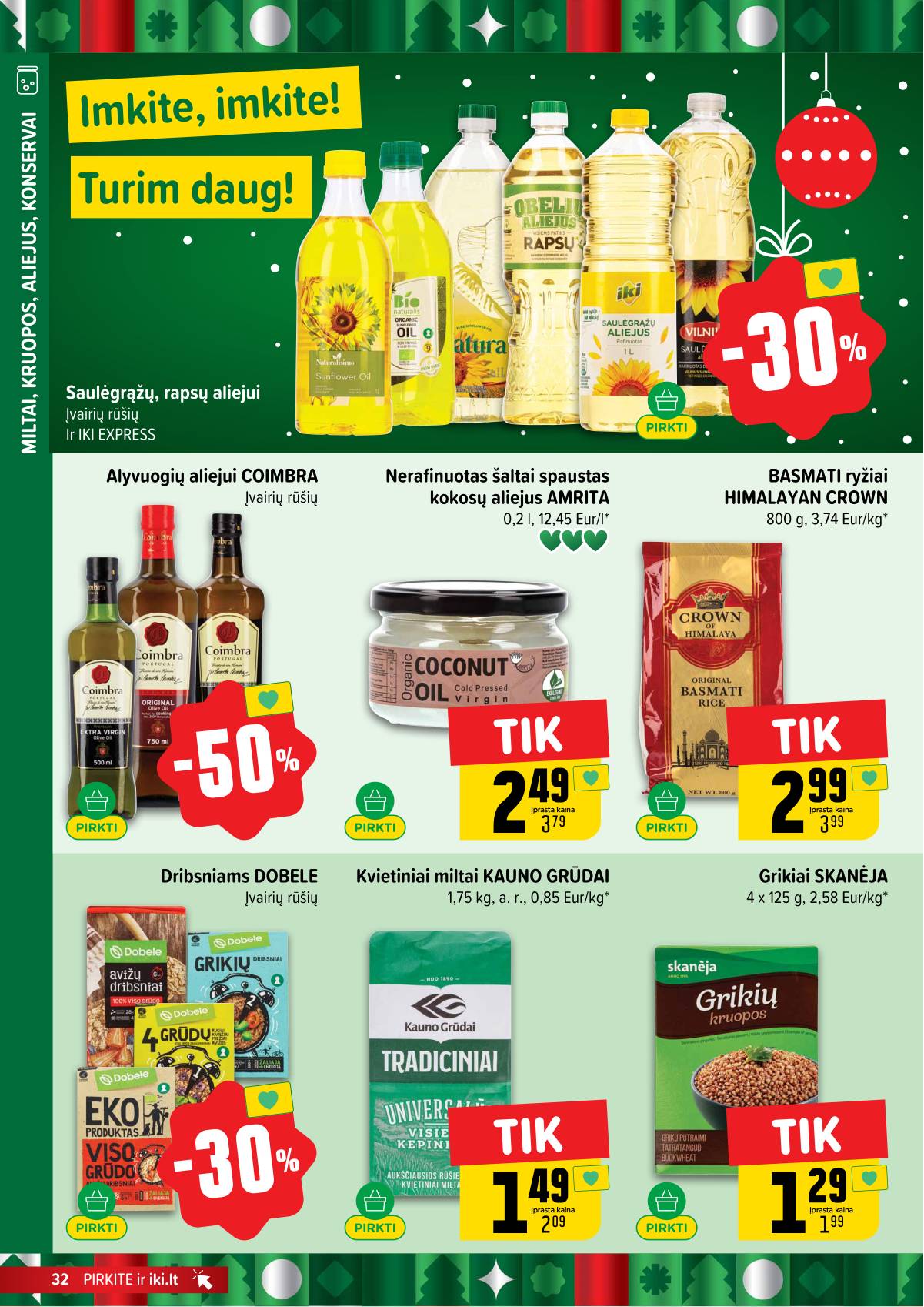 Iki - IKI akcijų leidinys 32 puslapis