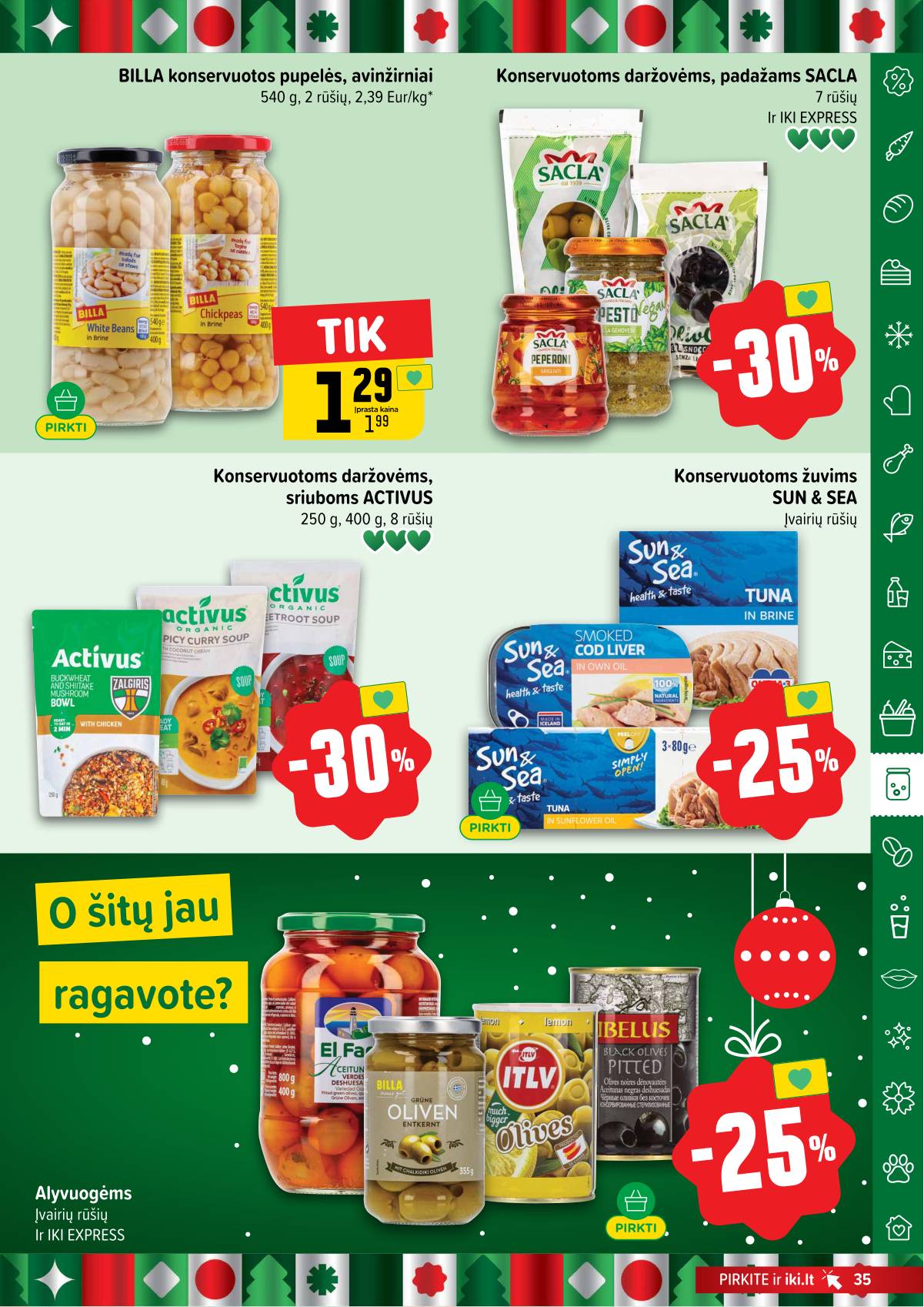 Iki - IKI akcijų leidinys 35 puslapis