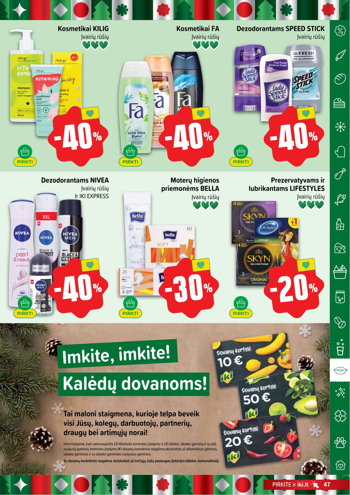 Iki - IKI akcijų leidinys 47 puslapis