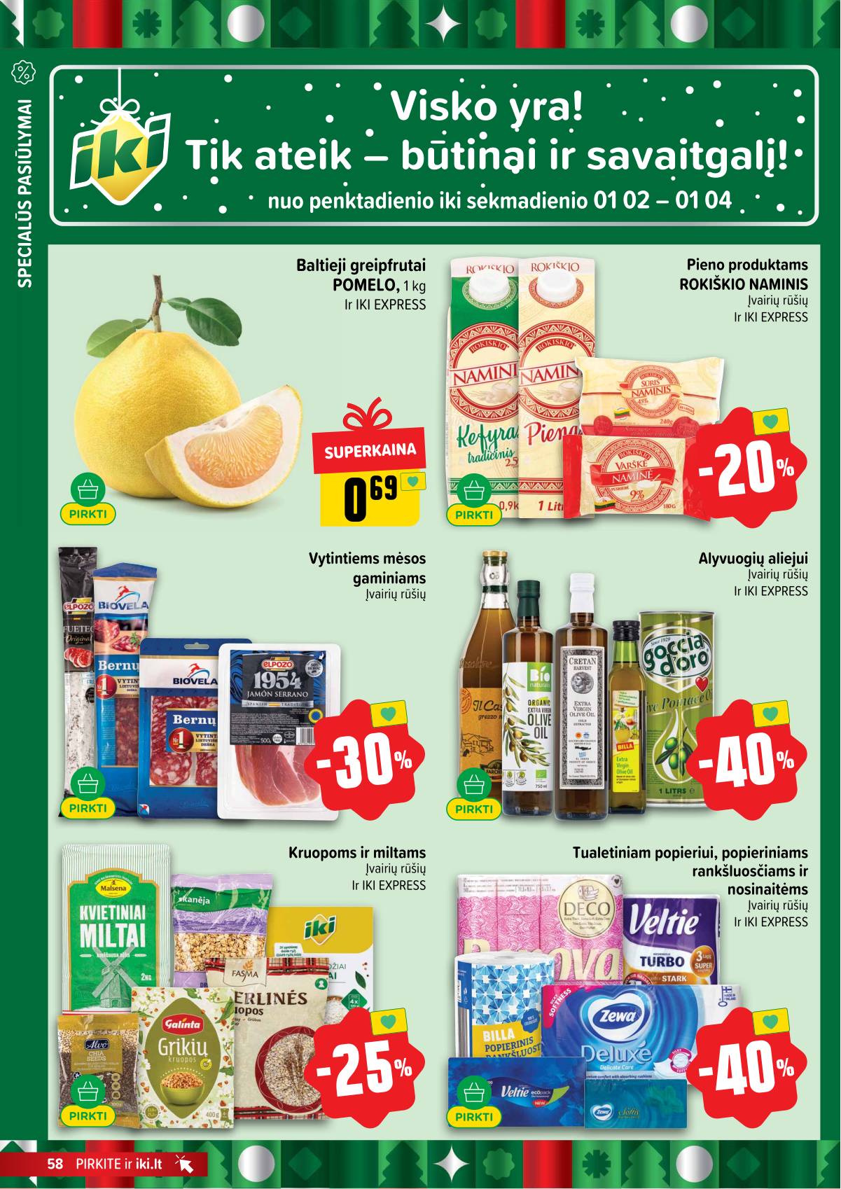 Iki - IKI akcijų leidinys 58 puslapis