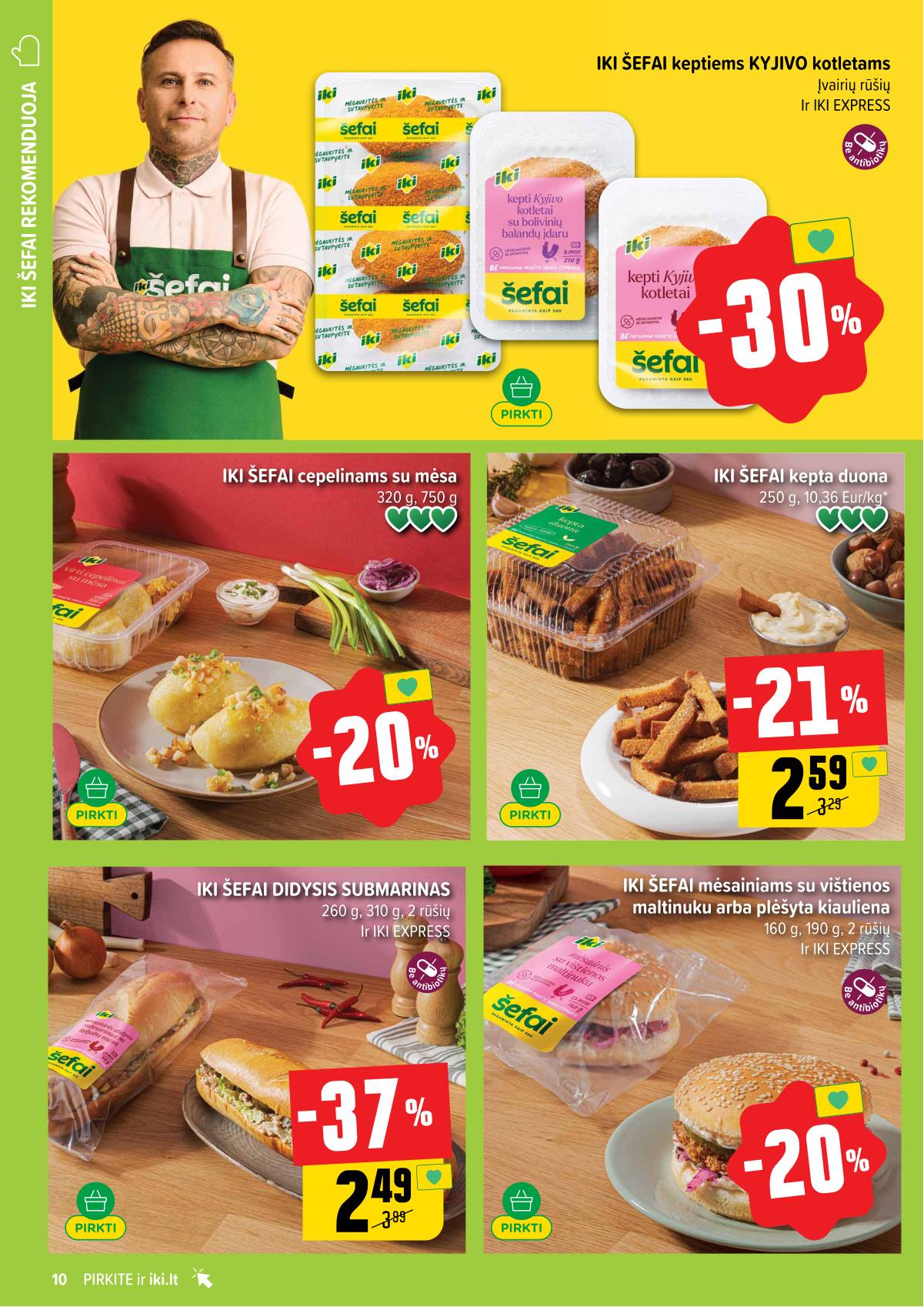 Iki - IKI akcijų leidinys 10 puslapis