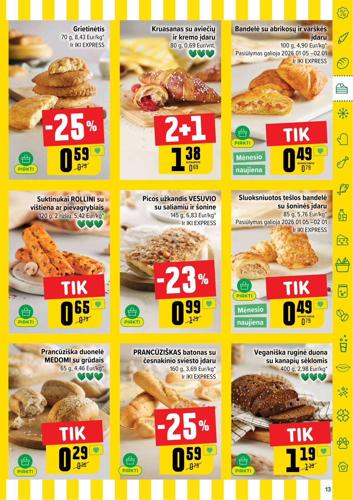 Iki - IKI akcijų leidinys 13 puslapis