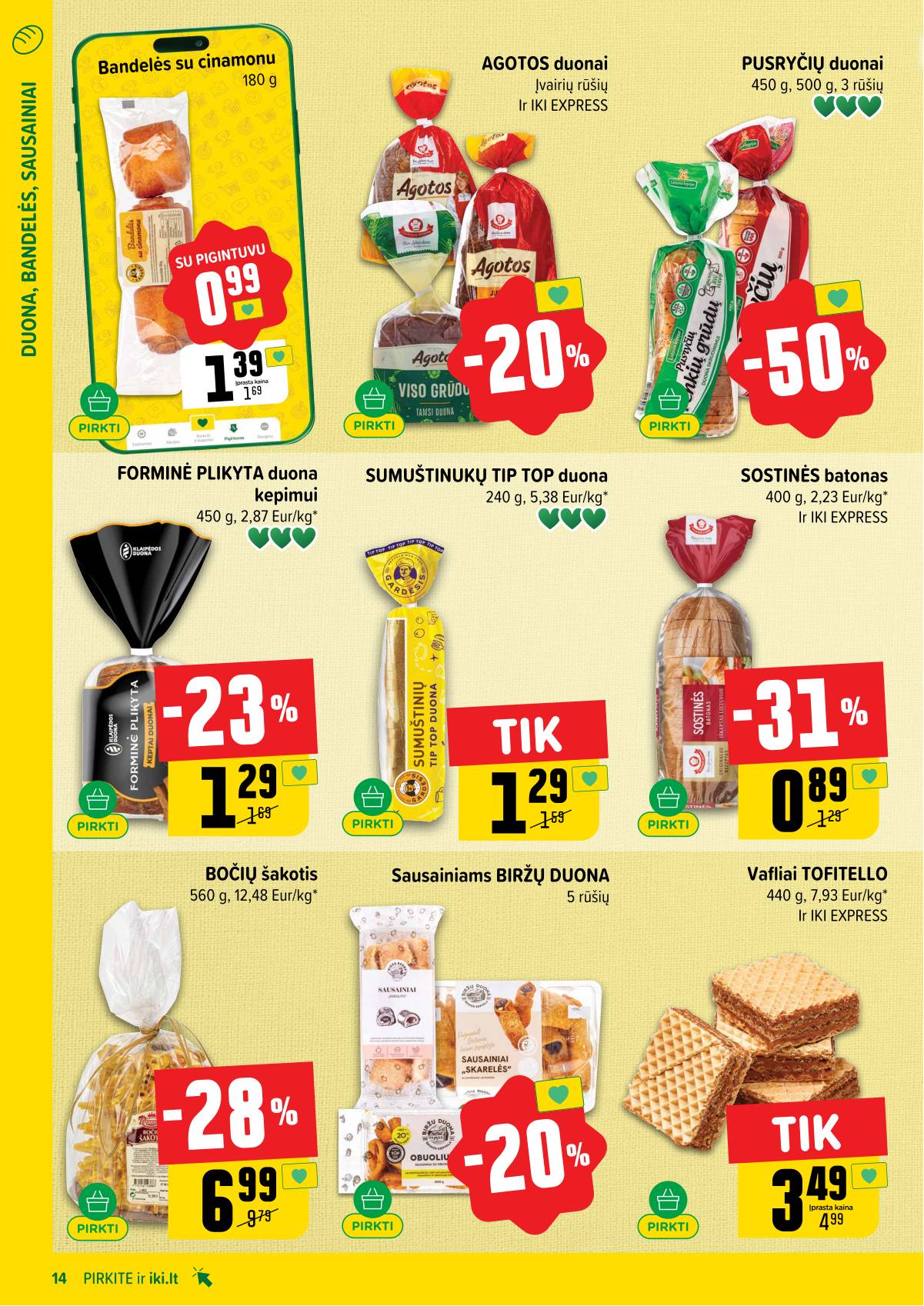 Iki - IKI akcijų leidinys 14 puslapis