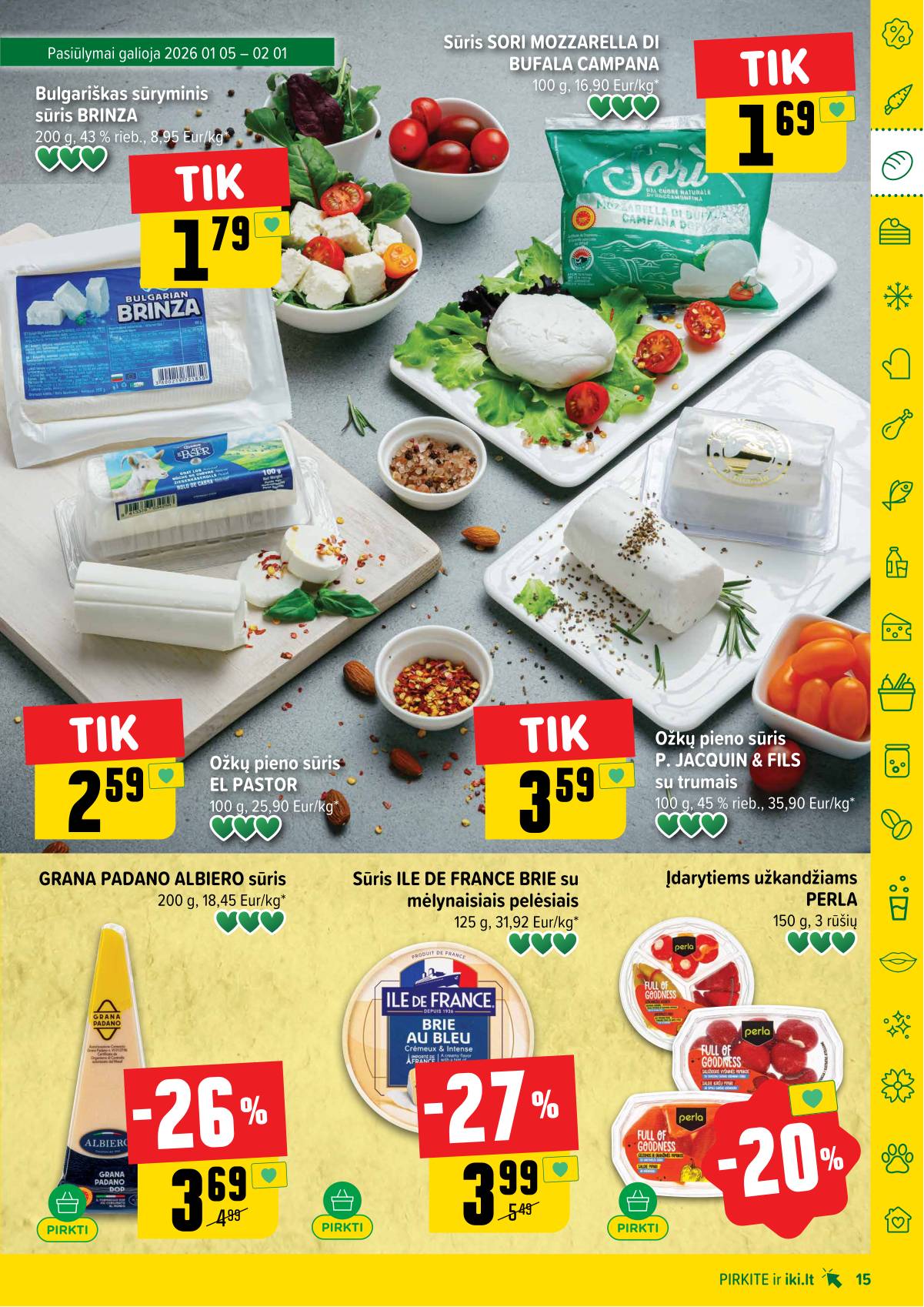 Iki - IKI akcijų leidinys 15 puslapis