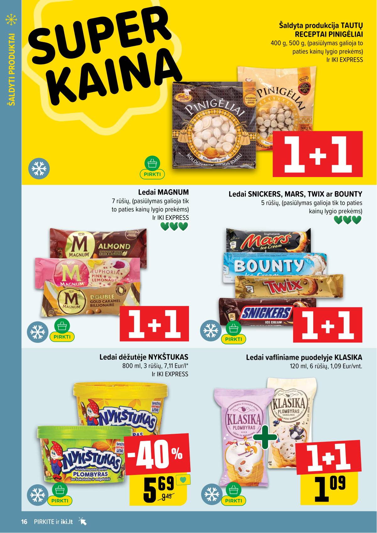 Iki - IKI akcijų leidinys 16 puslapis