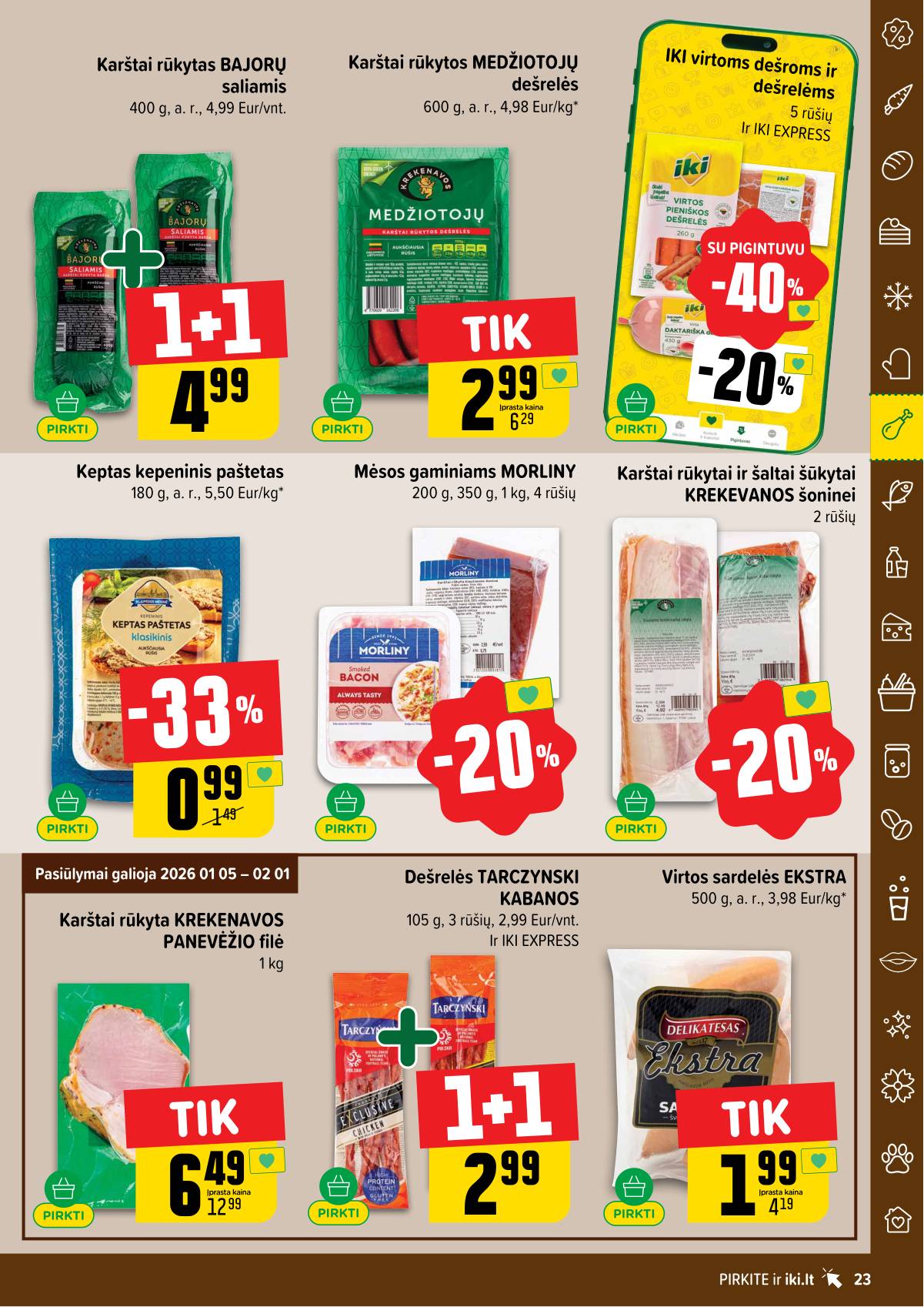 Iki - IKI akcijų leidinys 23 puslapis