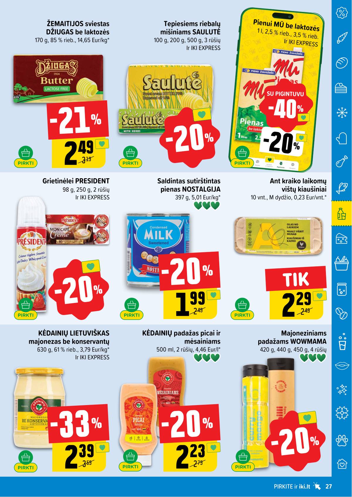 Iki - IKI akcijų leidinys 27 puslapis