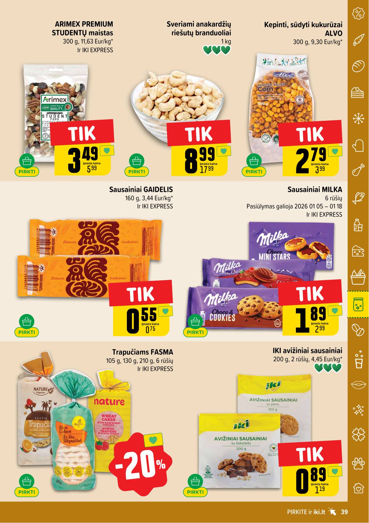 Iki - IKI akcijų leidinys 39 puslapis