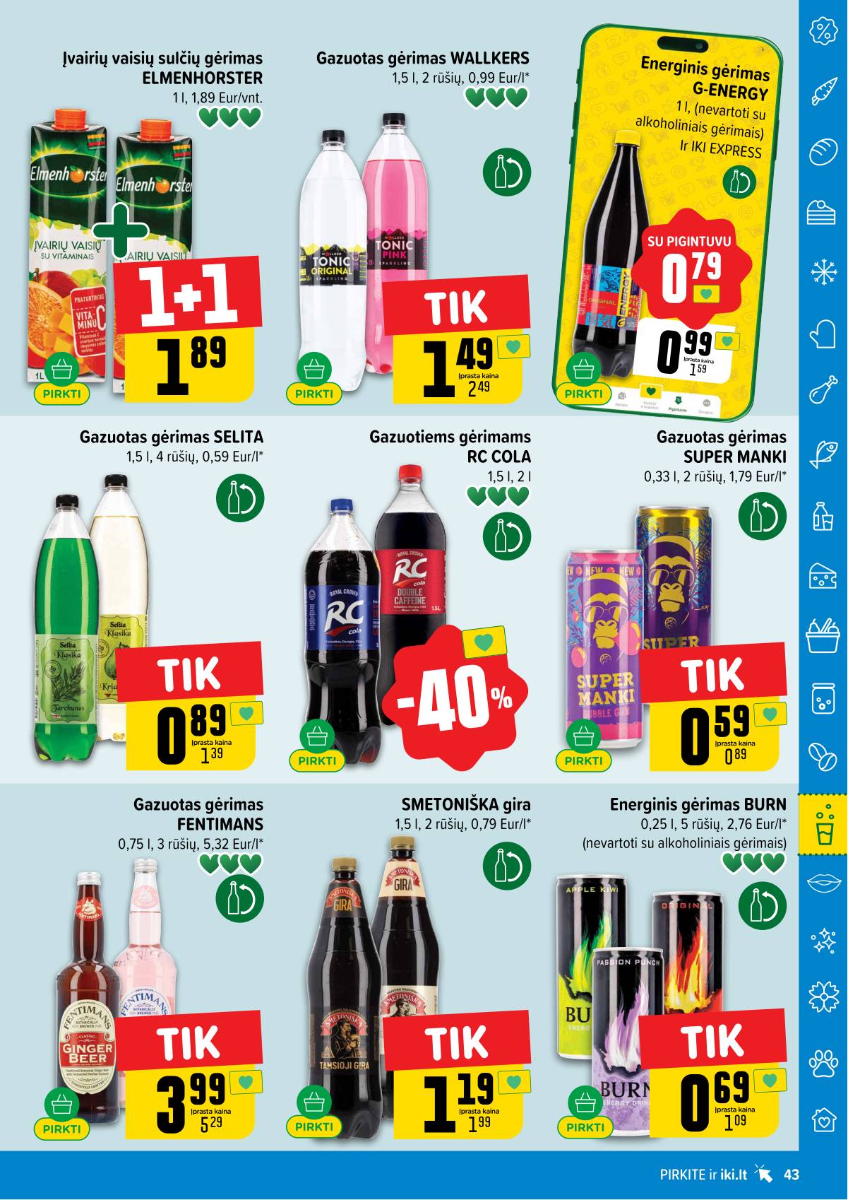 Iki - IKI akcijų leidinys 43 puslapis