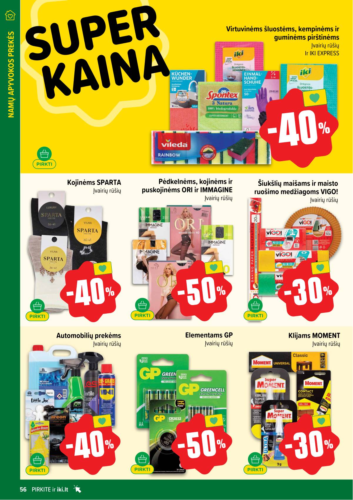 Iki - IKI akcijų leidinys 56 puslapis