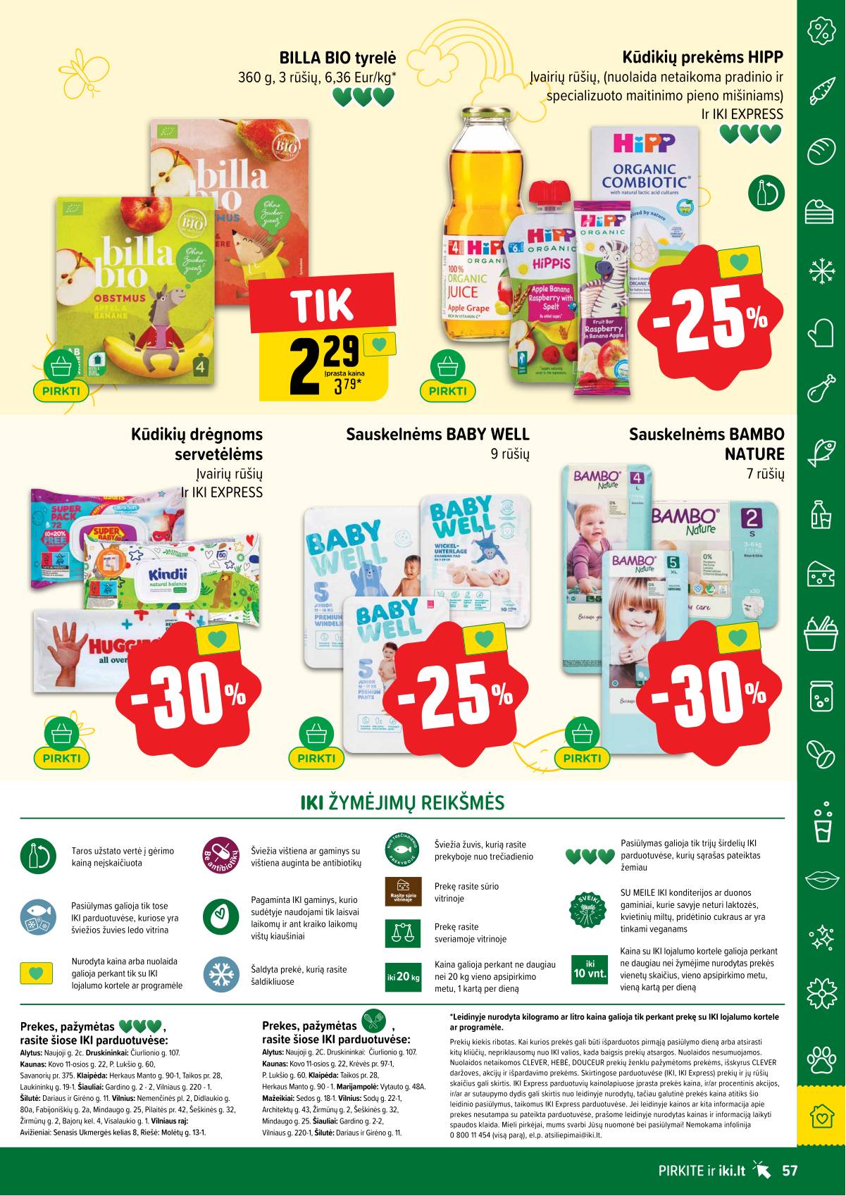 Iki - IKI akcijų leidinys 57 puslapis