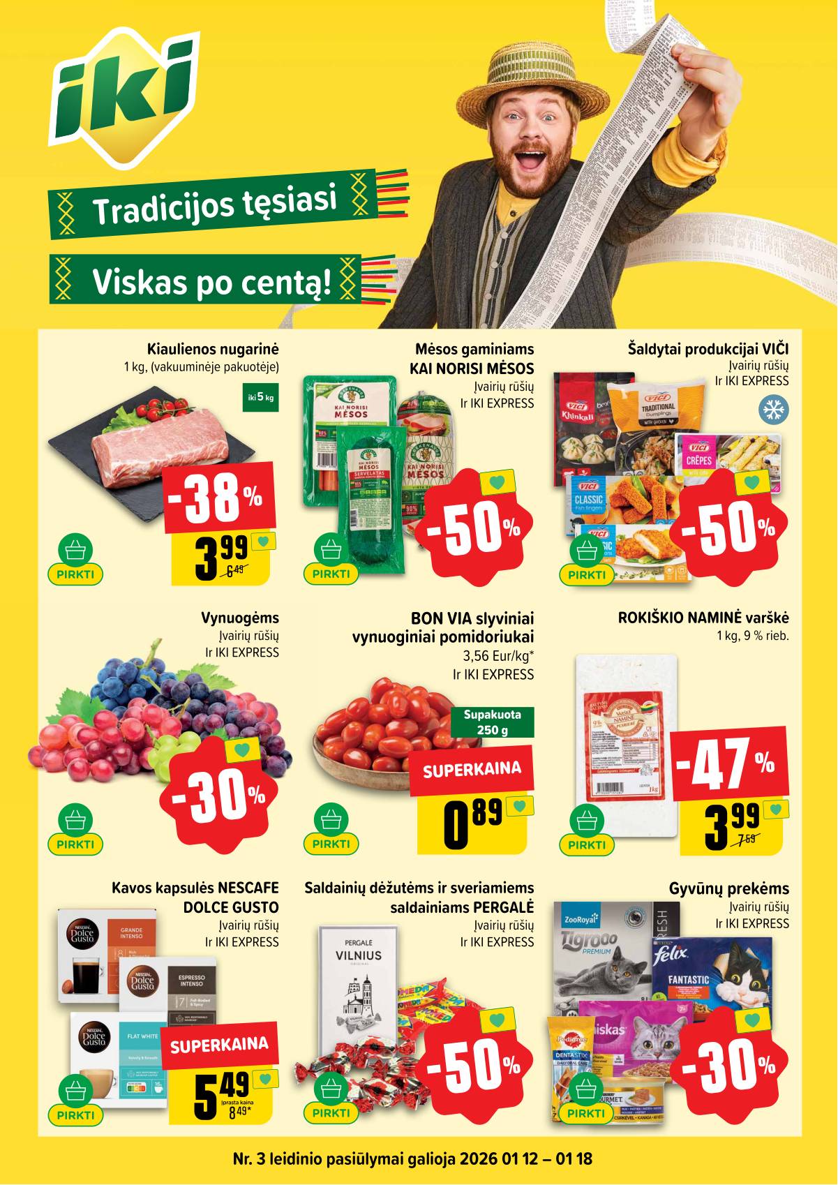 Iki - IKI akcijų leidinys 1 puslapis