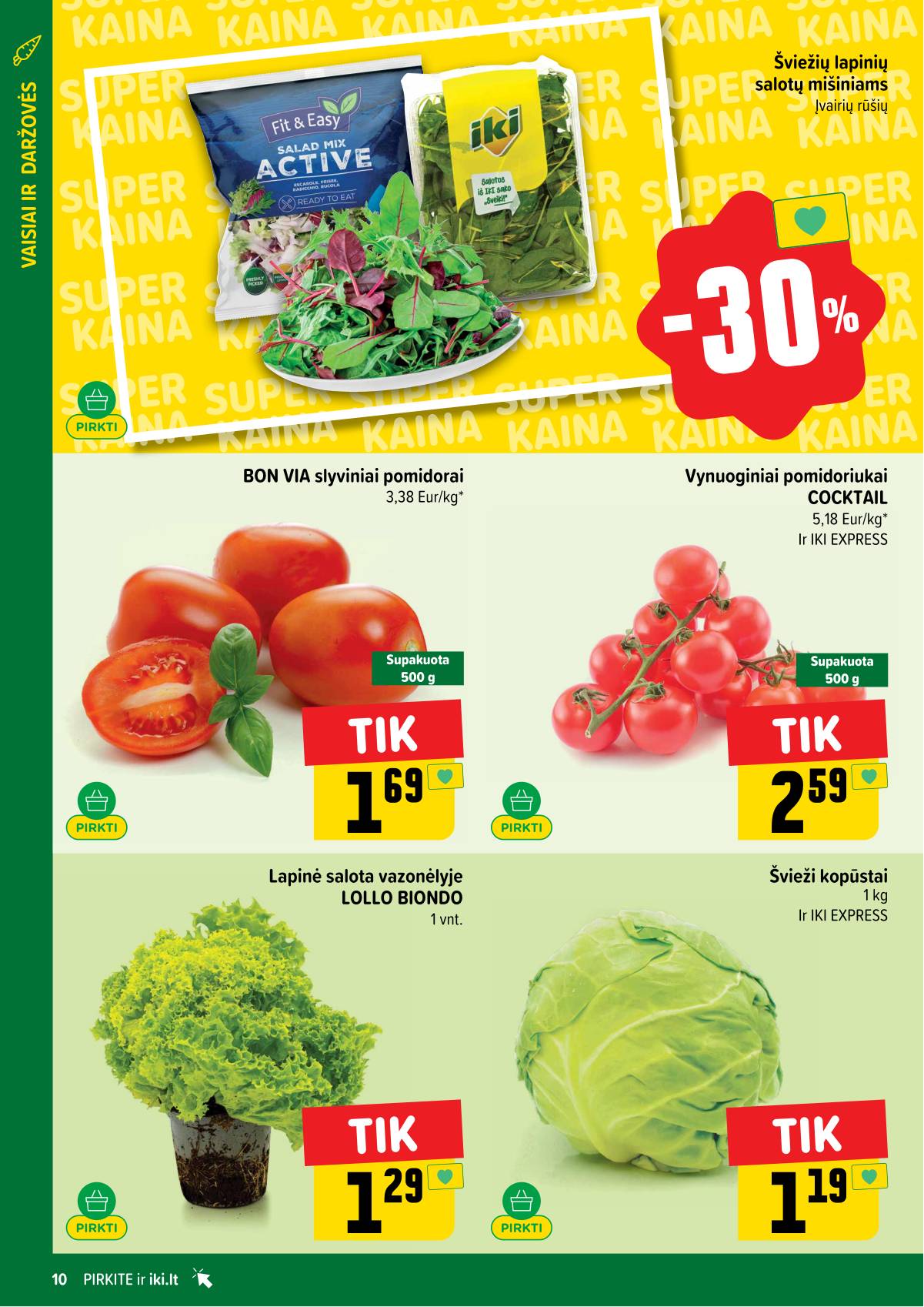 Iki - IKI akcijų leidinys 10 puslapis