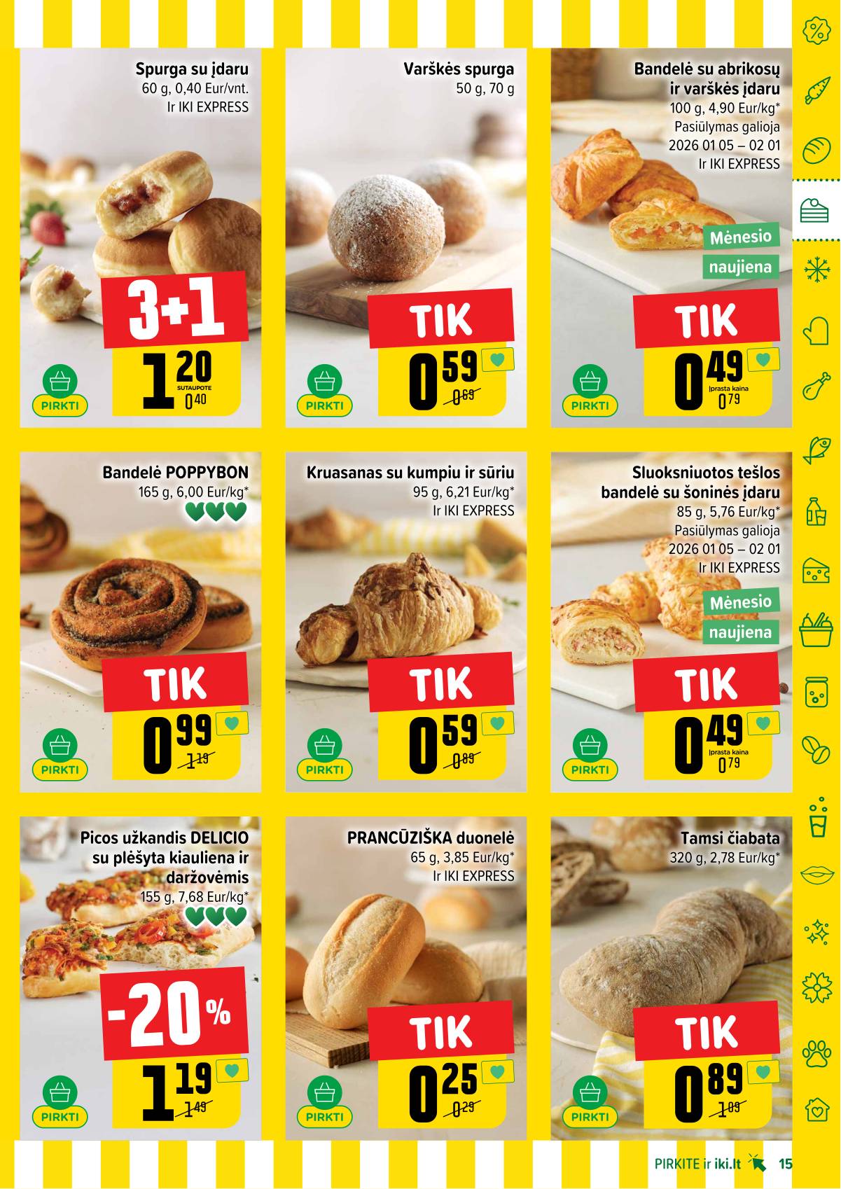 Iki - IKI akcijų leidinys 15 puslapis