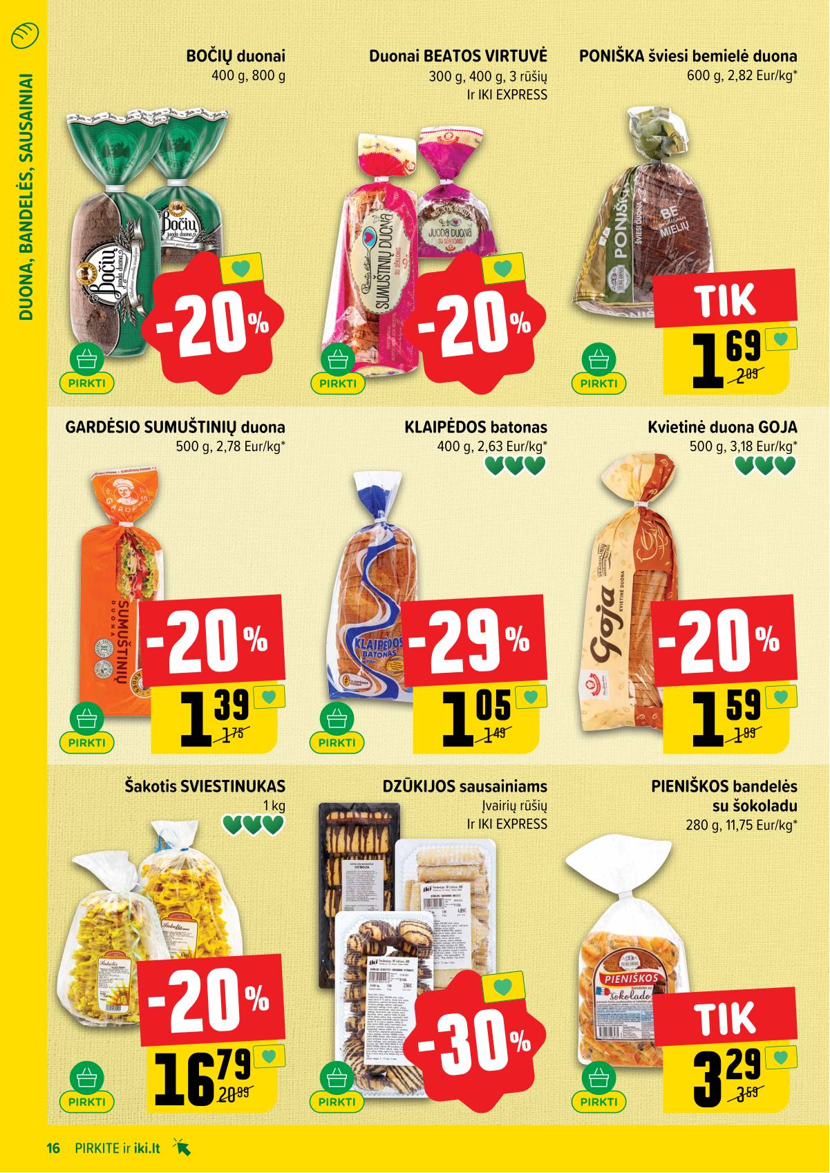 Iki - IKI akcijų leidinys 16 puslapis