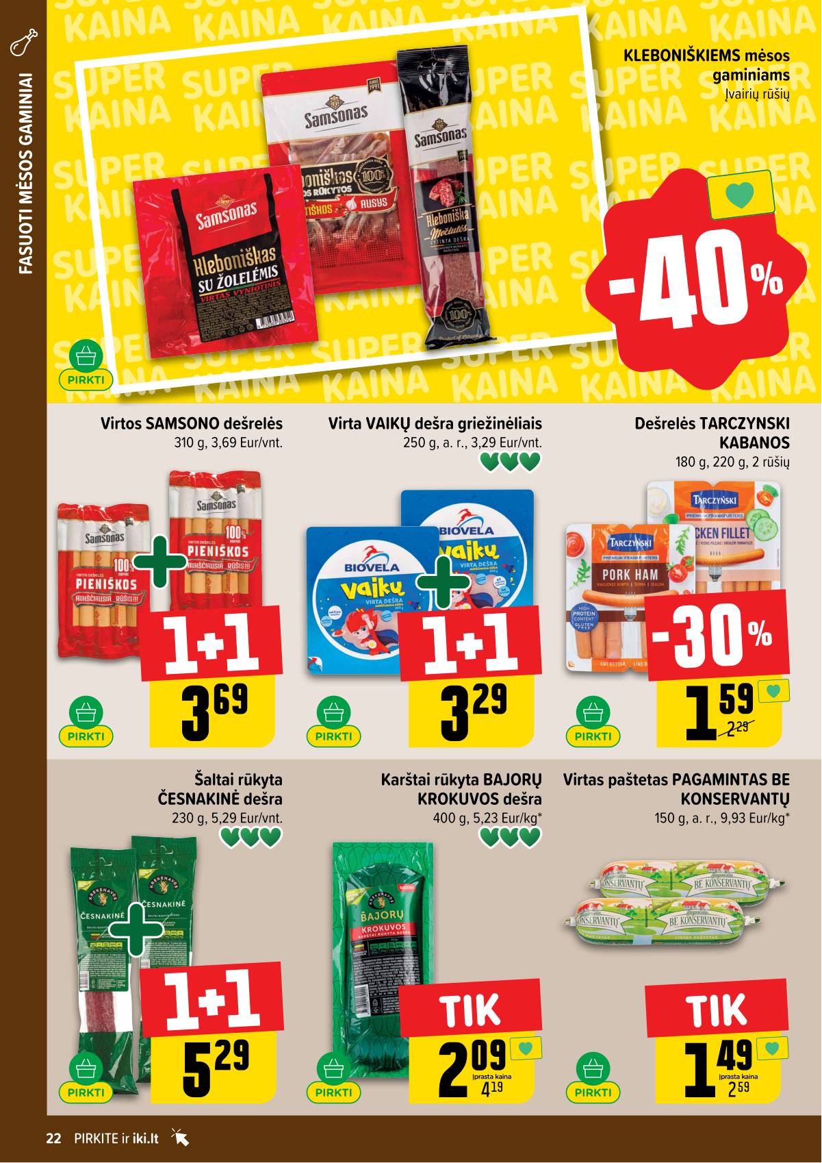 Iki - IKI akcijų leidinys 22 puslapis