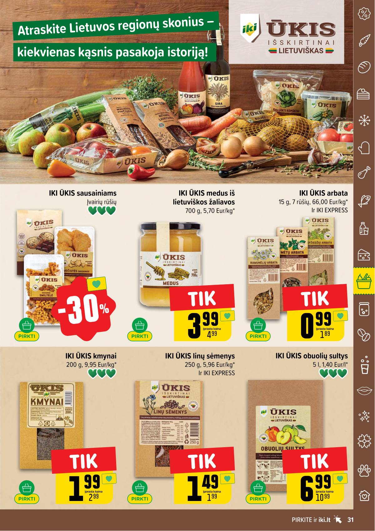 Iki - IKI akcijų leidinys 31 puslapis