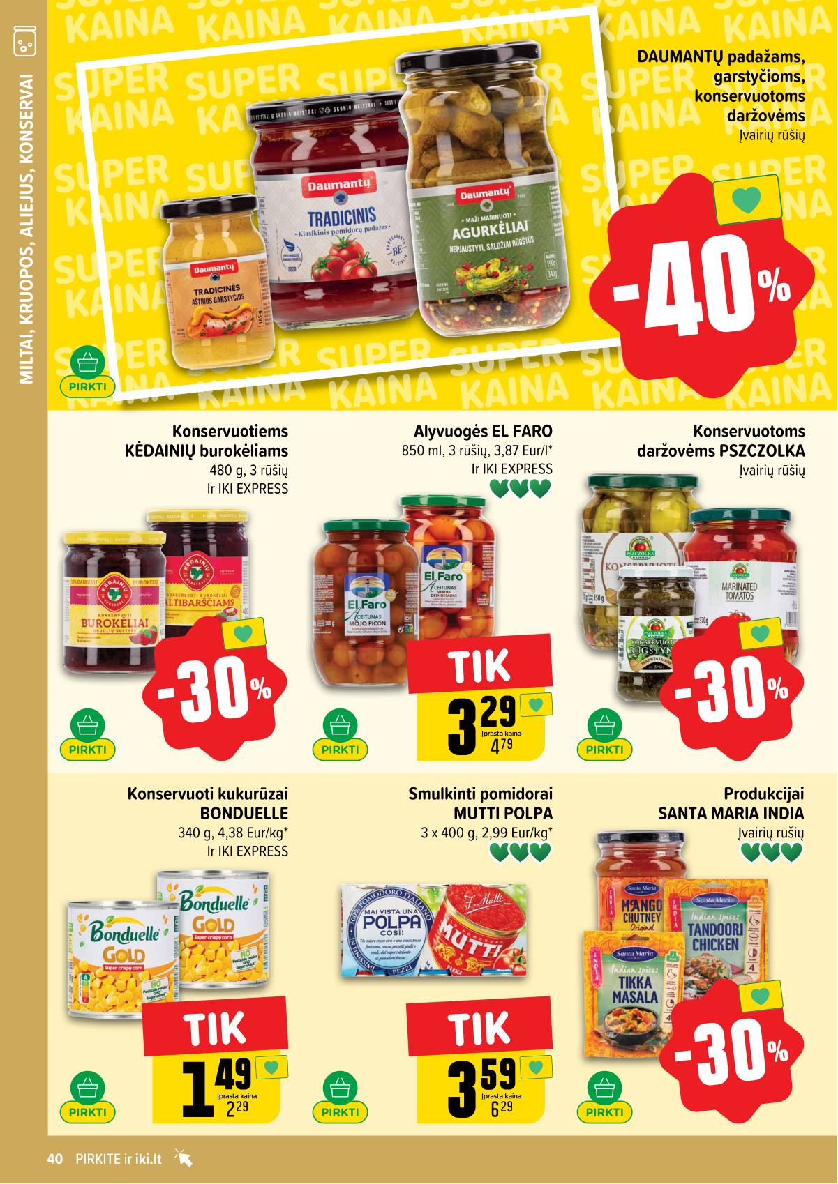 Iki - IKI akcijų leidinys 40 puslapis