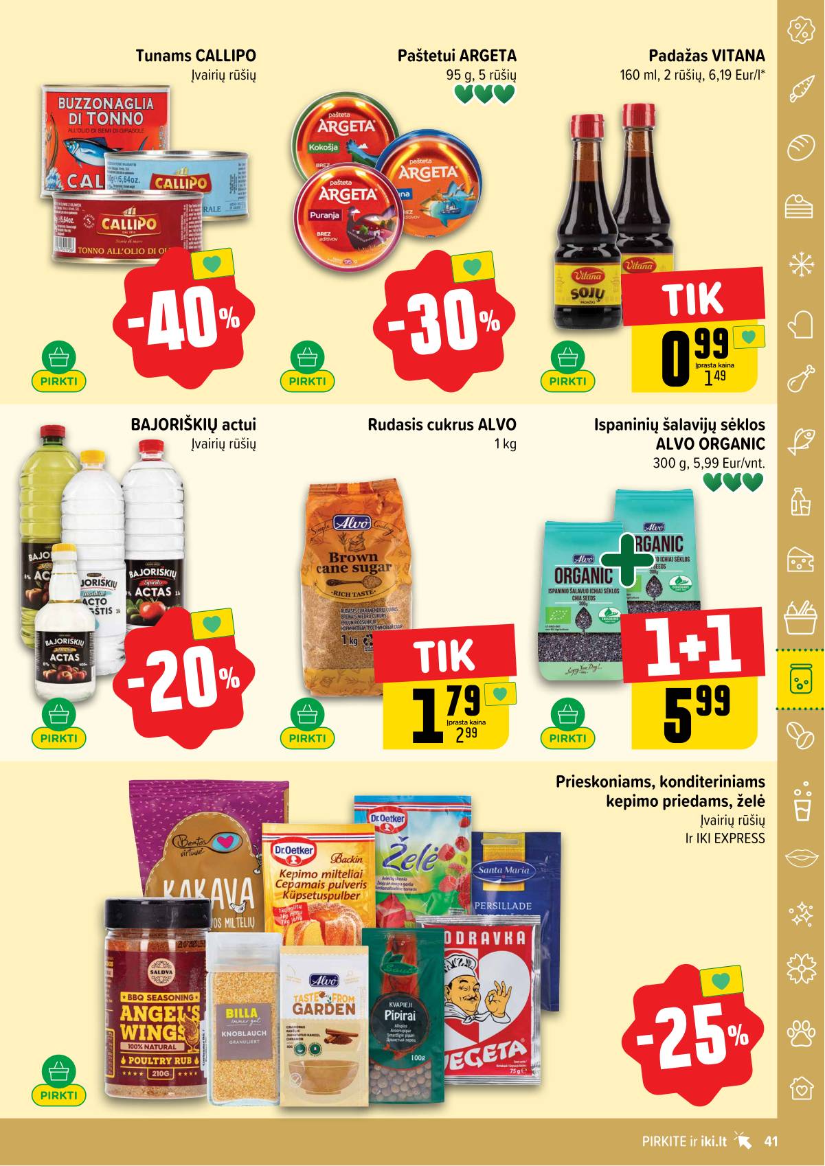 Iki - IKI akcijų leidinys 41 puslapis