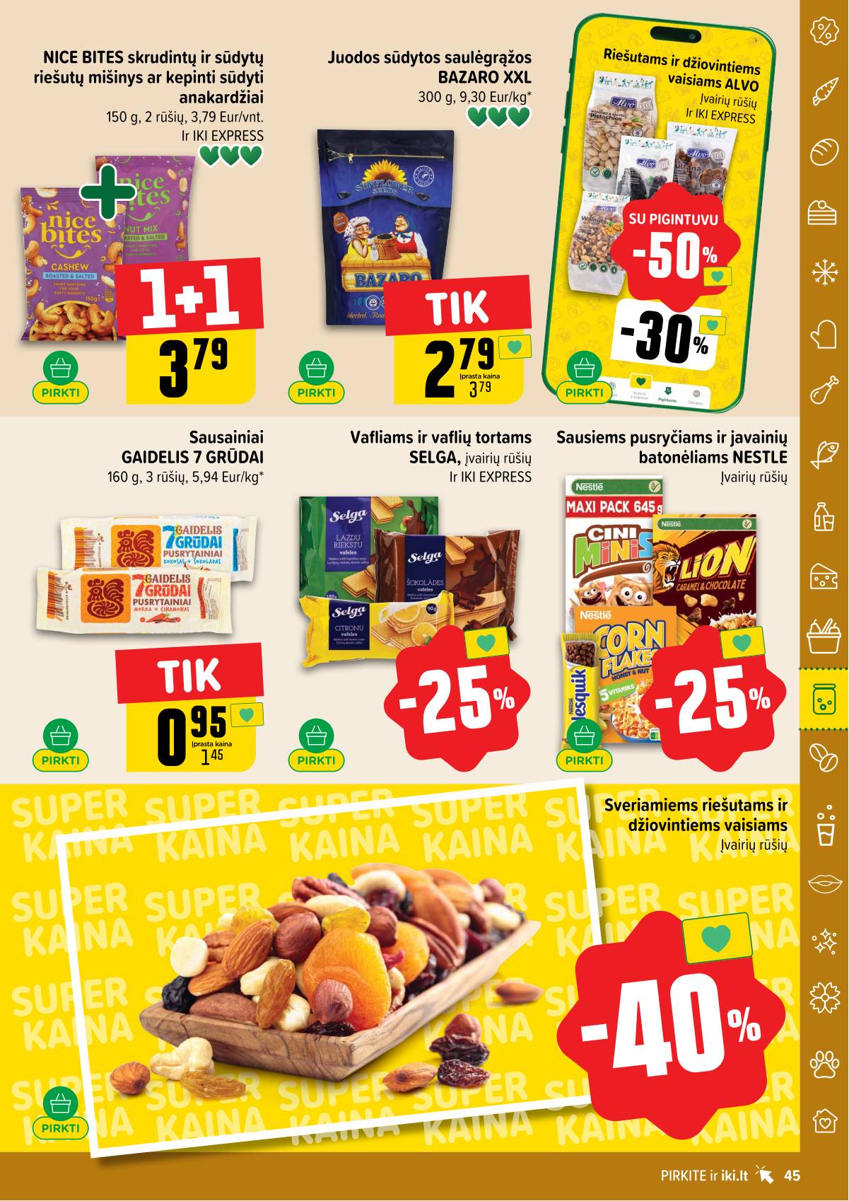 Iki - IKI akcijų leidinys 45 puslapis