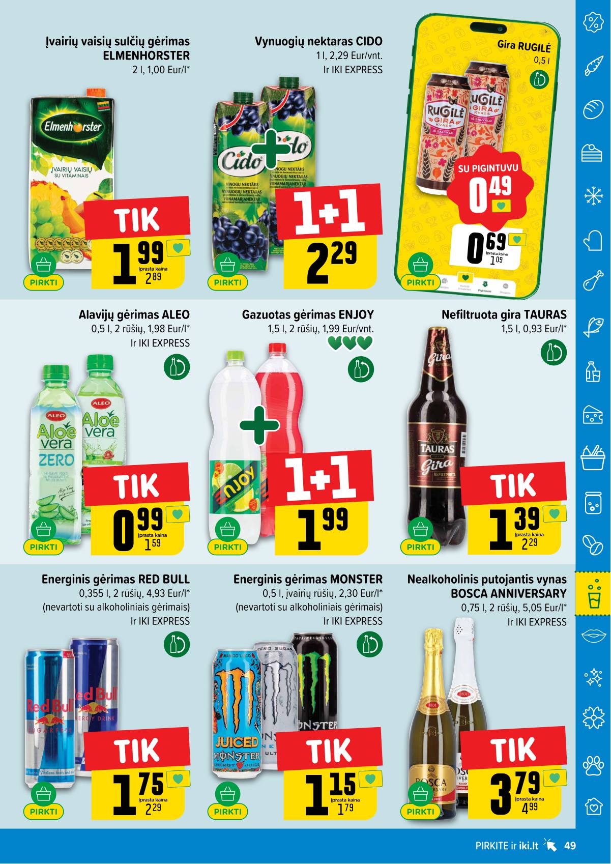 Iki - IKI akcijų leidinys 49 puslapis