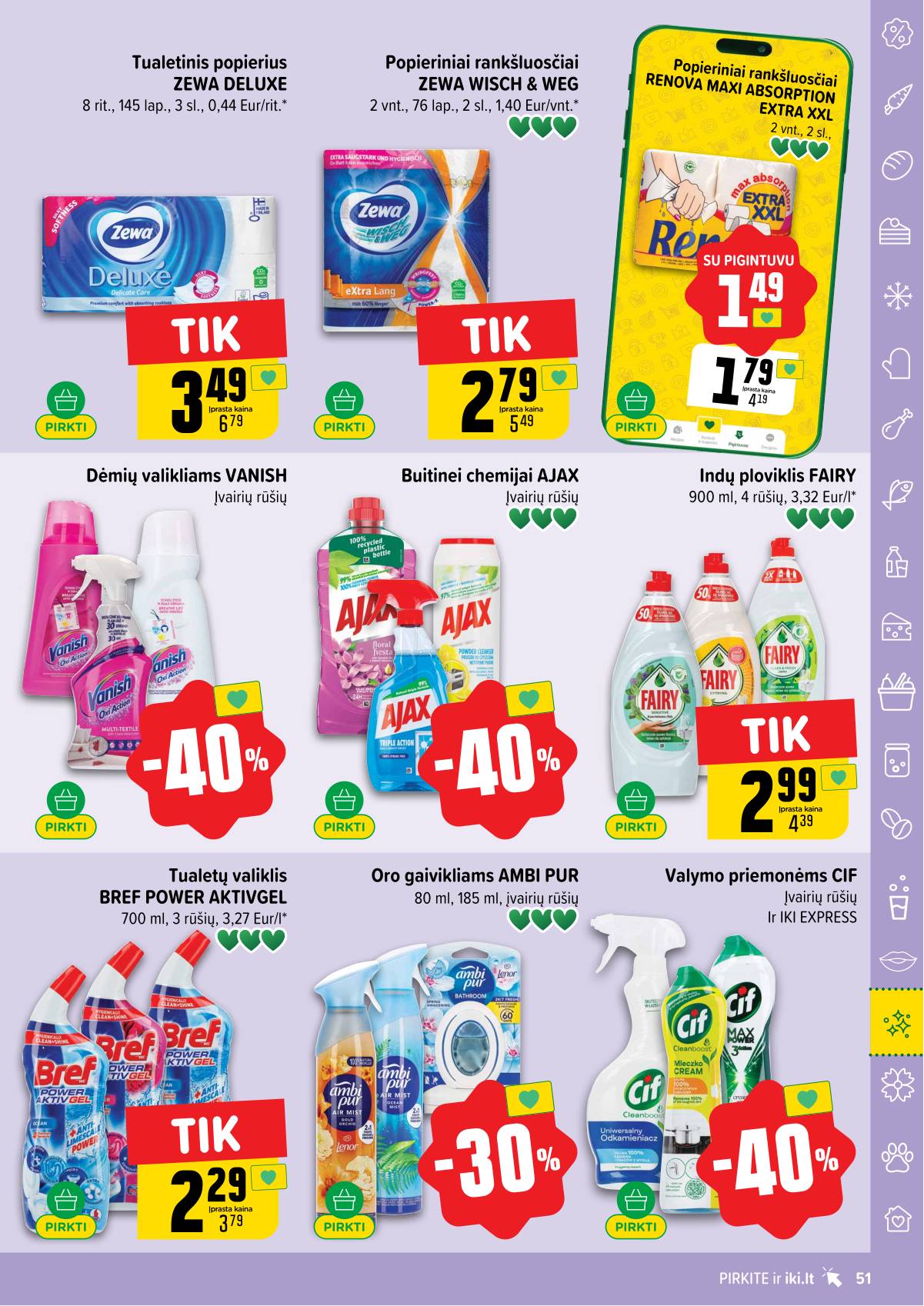 Iki - IKI akcijų leidinys 51 puslapis