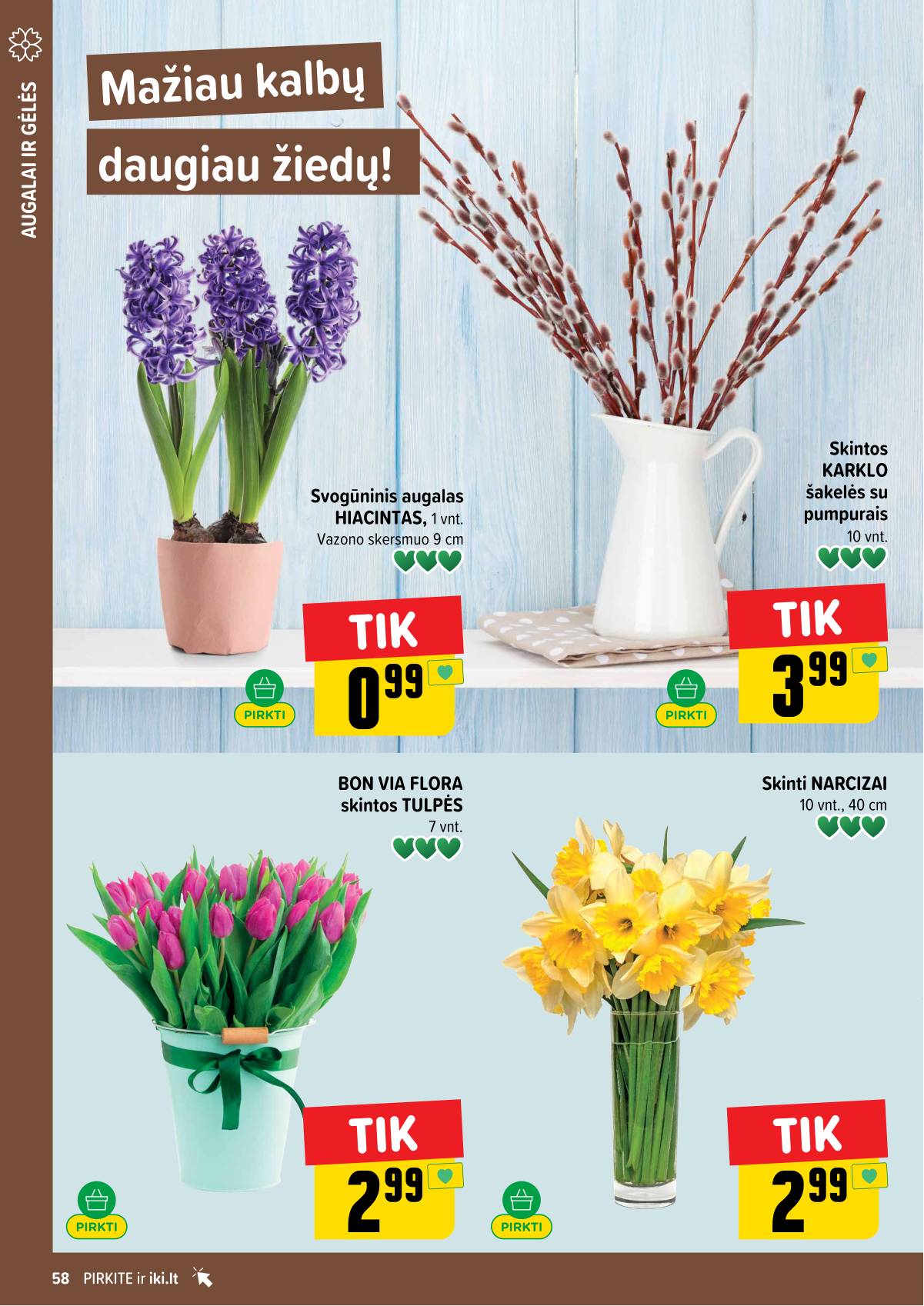 Iki - IKI akcijų leidinys 58 puslapis