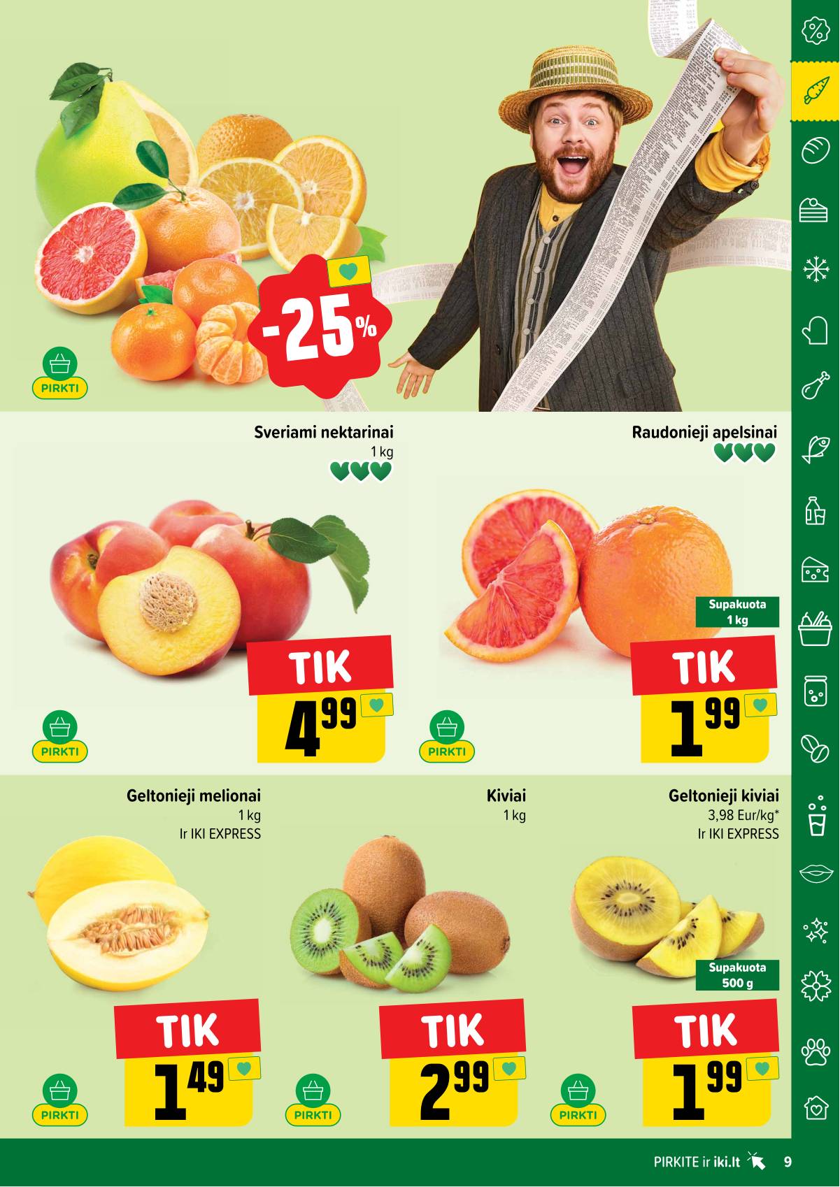 Iki - IKI akcijų leidinys 9 puslapis