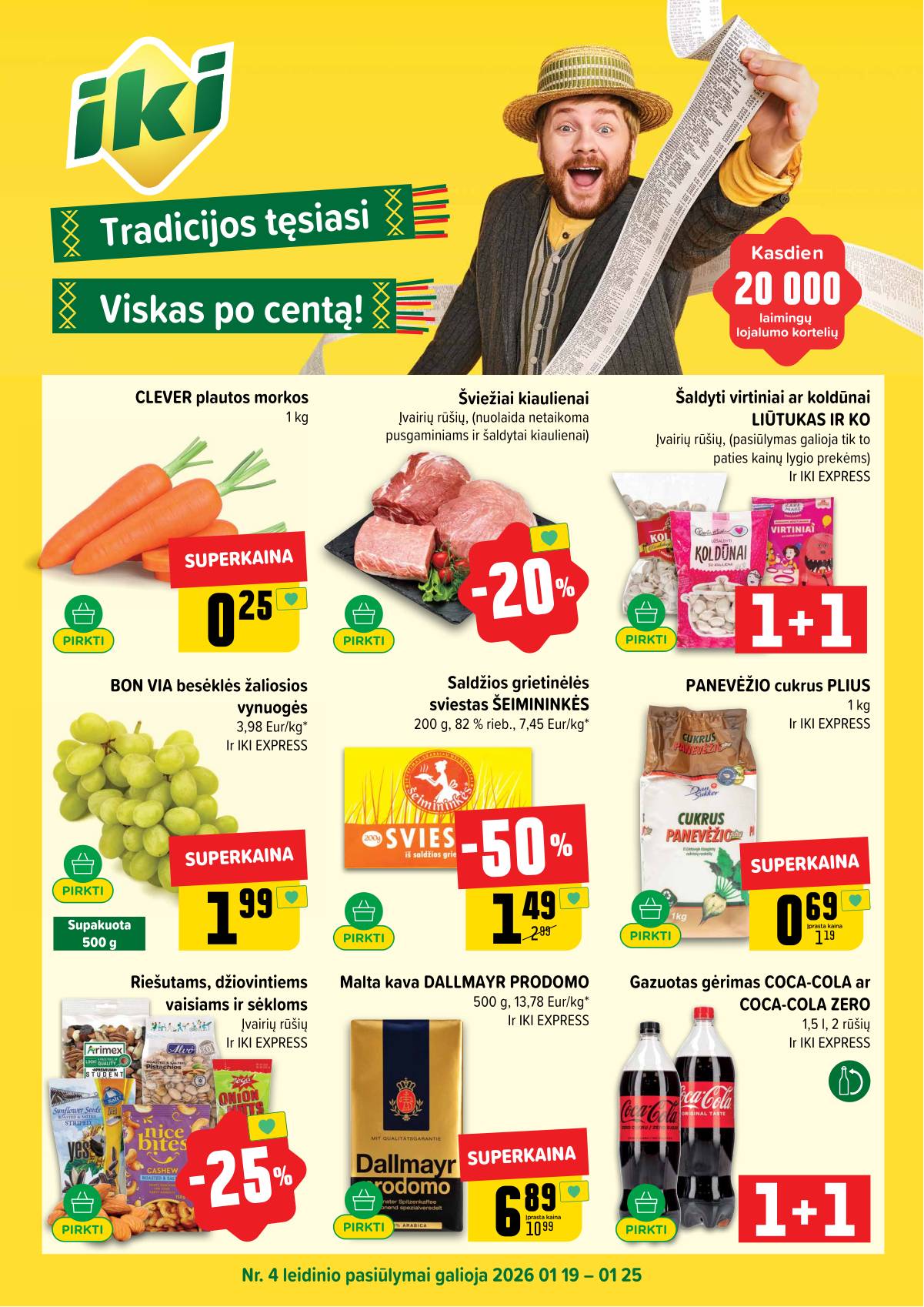 Iki - IKI akcijų leidinys 1 puslapis