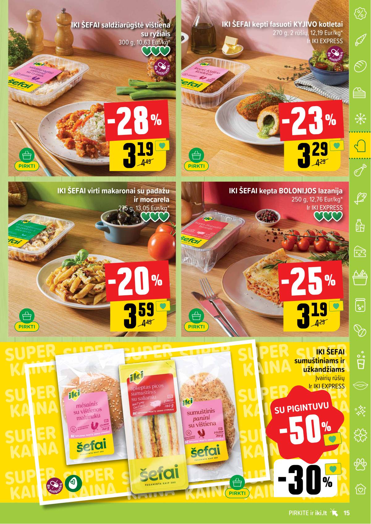 Iki - IKI akcijų leidinys 15 puslapis