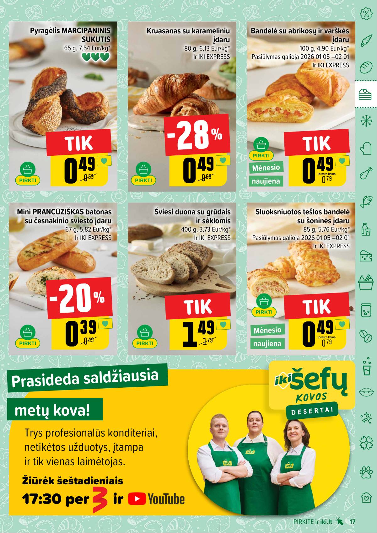 Iki - IKI akcijų leidinys 17 puslapis