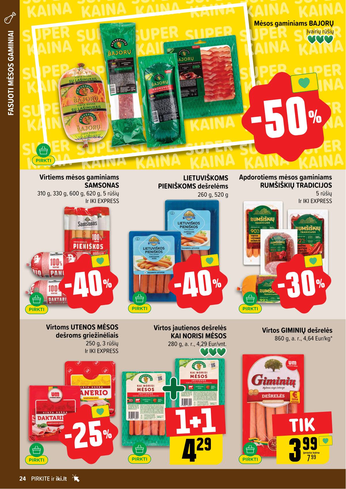 Iki - IKI akcijų leidinys 24 puslapis