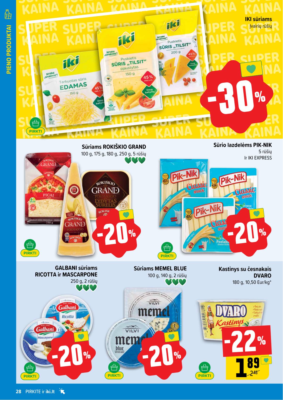 Iki - IKI akcijų leidinys 28 puslapis