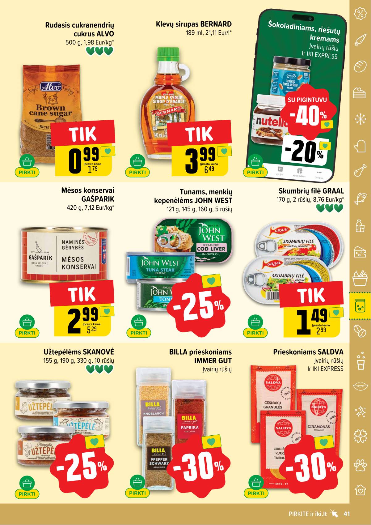 Iki - IKI akcijų leidinys 41 puslapis