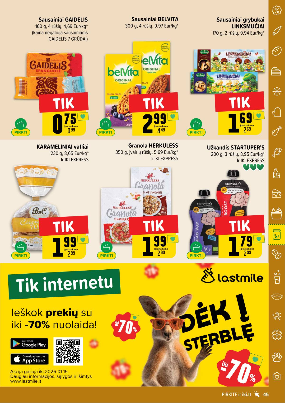 Iki - IKI akcijų leidinys 45 puslapis