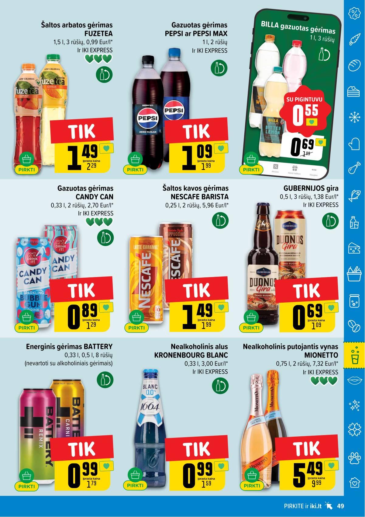 Iki - IKI akcijų leidinys 49 puslapis