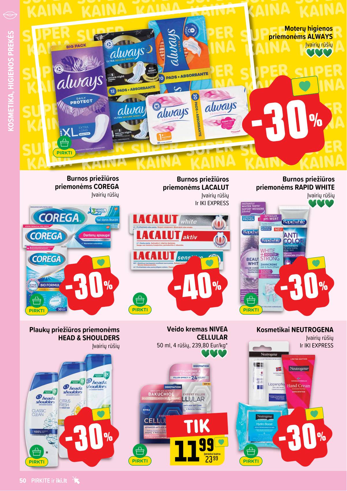 Iki - IKI akcijų leidinys 50 puslapis