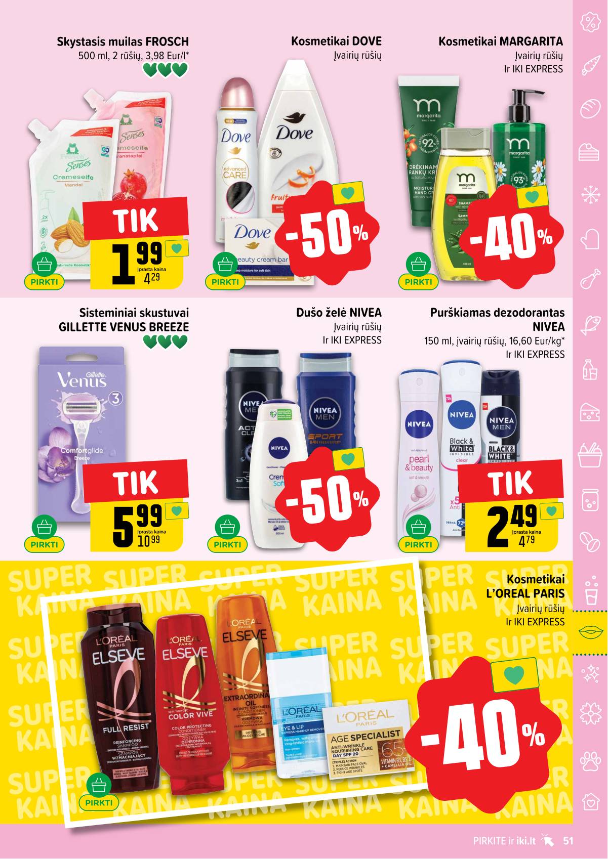 Iki - IKI akcijų leidinys 51 puslapis