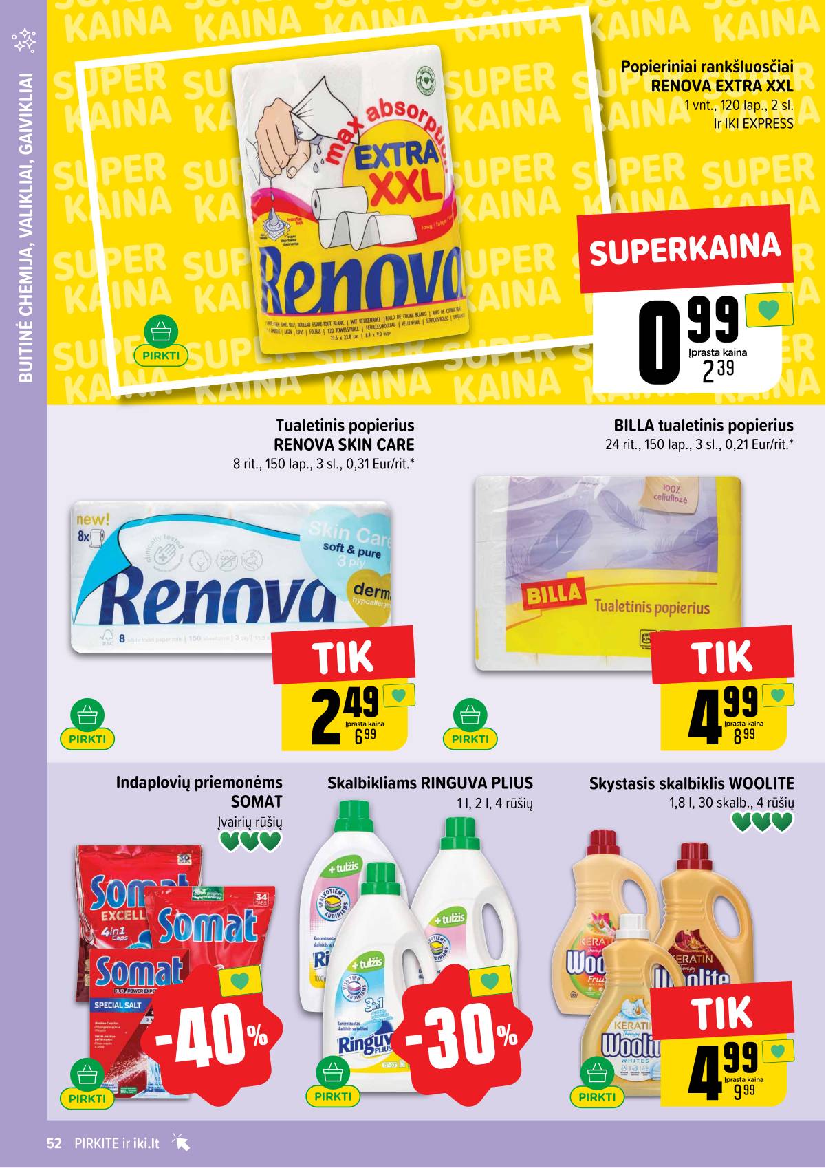 Iki - IKI akcijų leidinys 52 puslapis