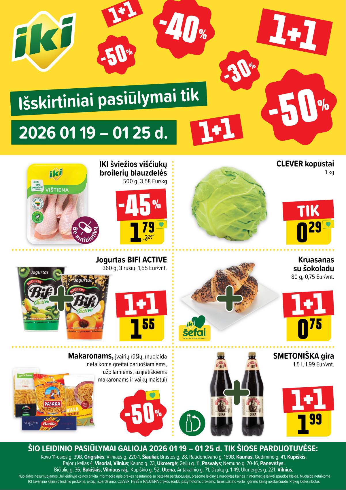 Iki - Specialūs pasiūlymai IKI parduotuvės klientams 1 puslapis