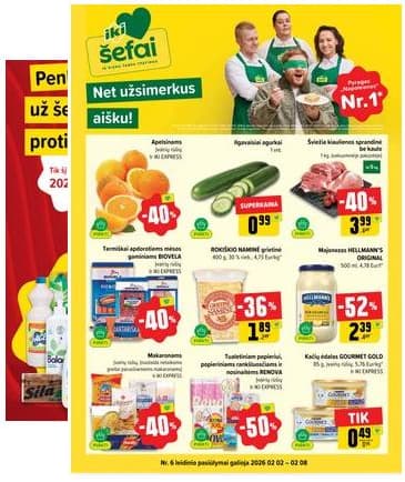 Iki - IKI akcijų leidinys 2026-02-02 – 2026-02-08