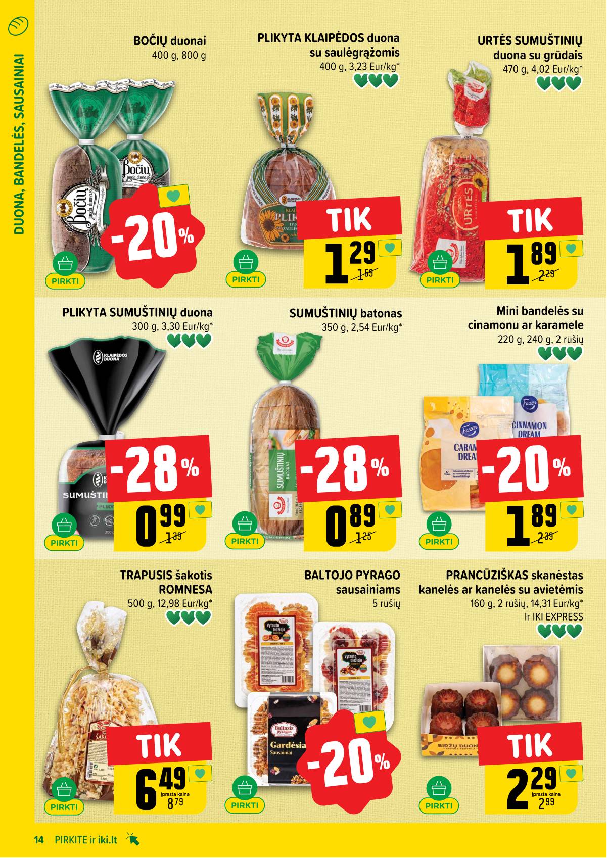 Iki - IKI akcijų leidinys 14 puslapis