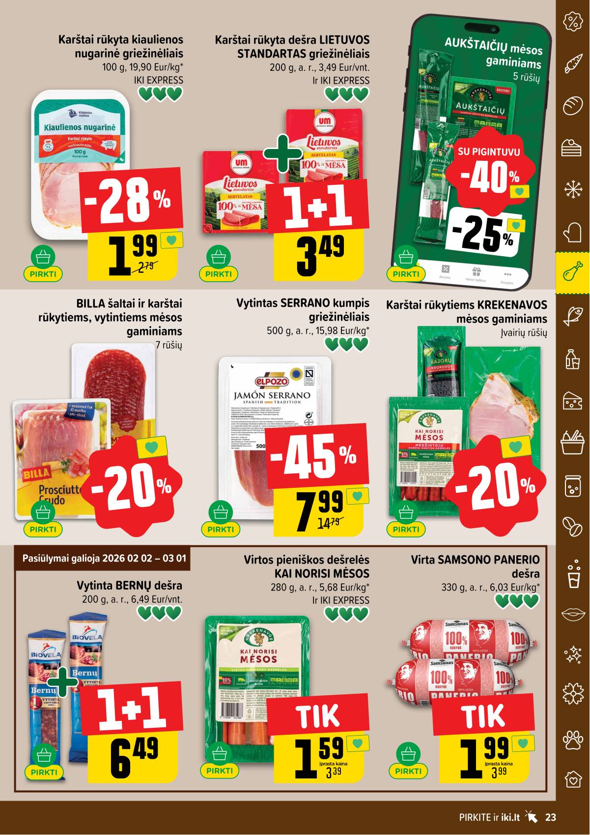 Iki - IKI akcijų leidinys 23 puslapis