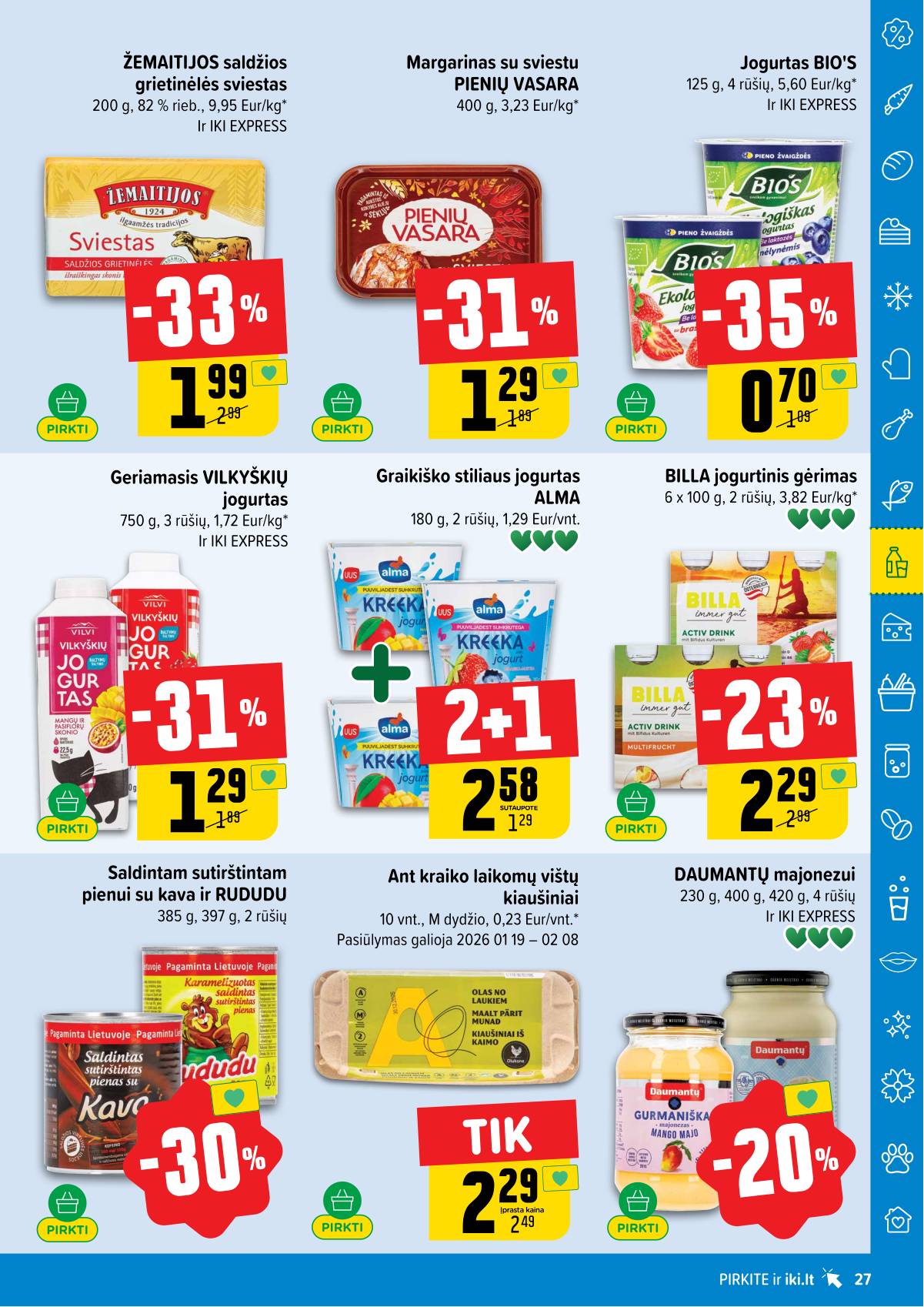 Iki - IKI akcijų leidinys 27 puslapis