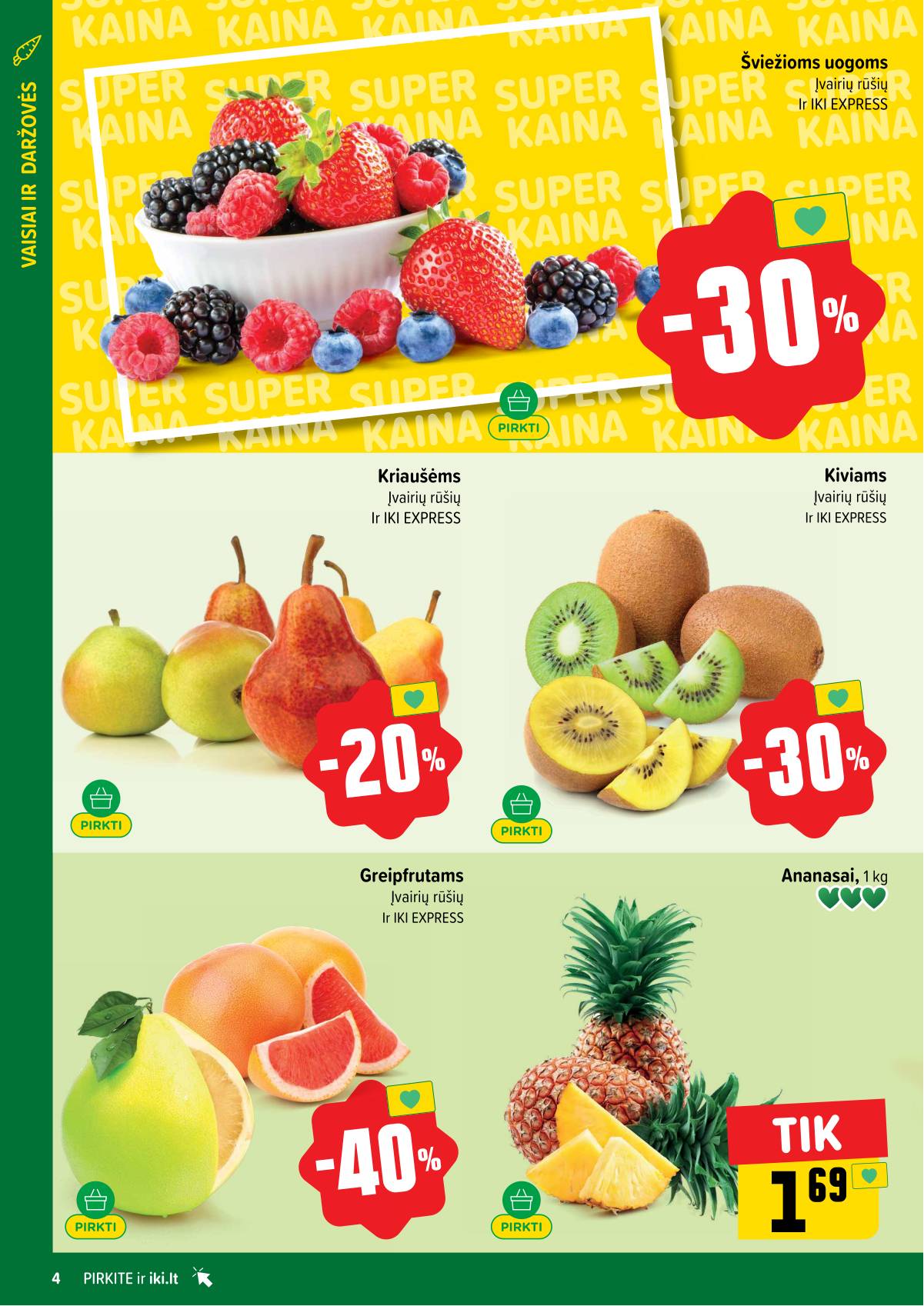 Iki - IKI akcijų leidinys 4 puslapis