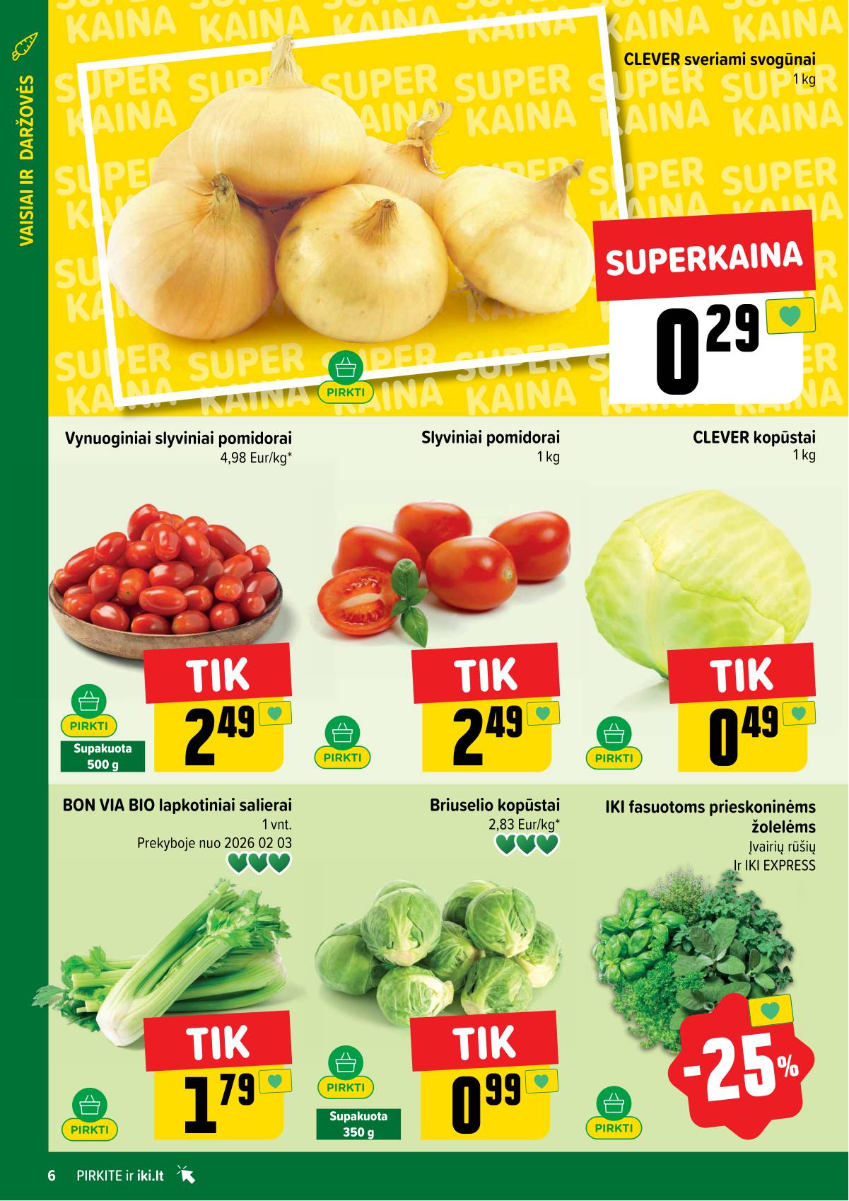 Iki - IKI akcijų leidinys 6 puslapis