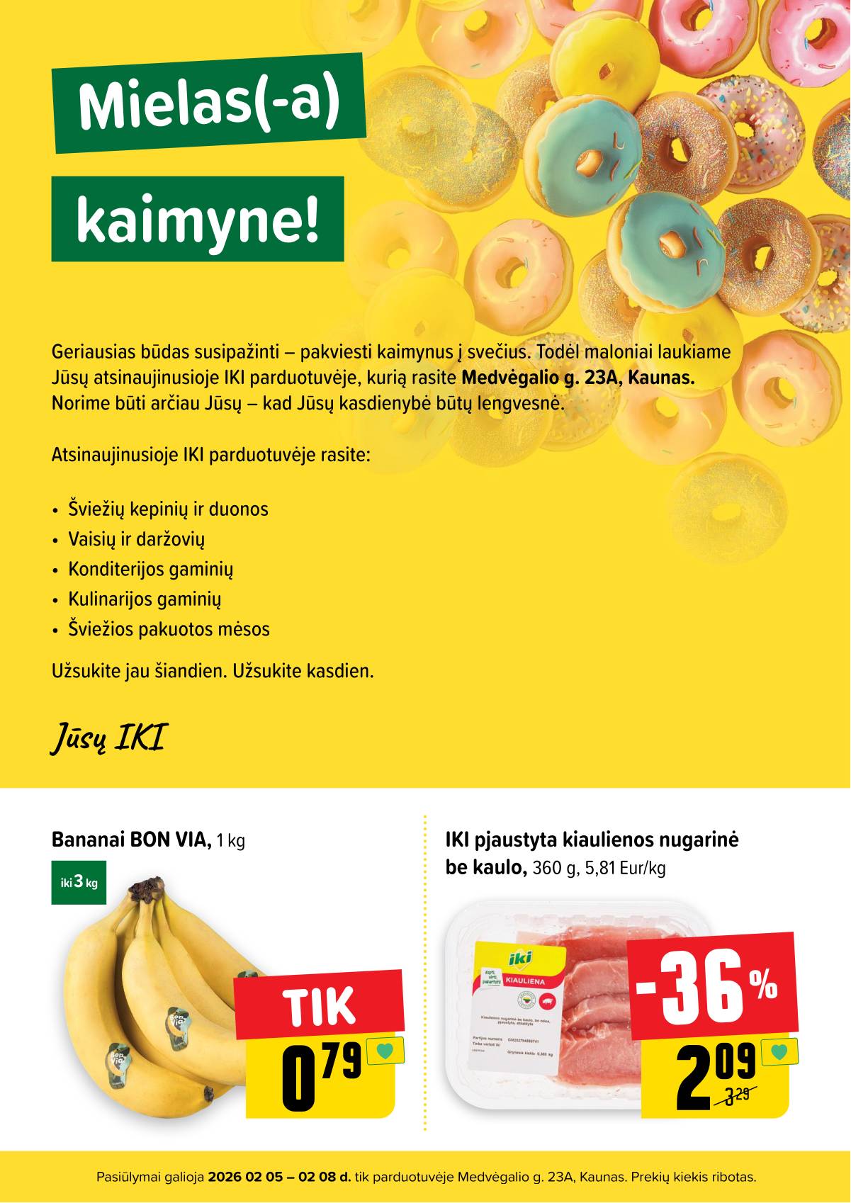 Iki - Specialūs pasiūlymai IKI Medvėgalio parduotuvės klientams 2 puslapis